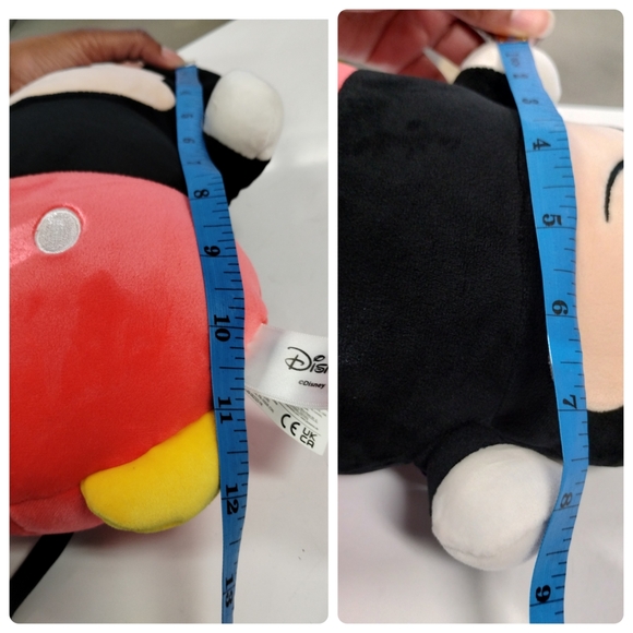 Squishmallows HugMees Mickey Mouse Plush Disney 12" Tags Soft Kellytoy Animal - Picture 15 of 16